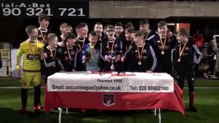 St Oliver Plunkett v Springfield Star - Under 14s Second Div Supp Cup Final - 13th January 2017