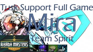 Dota 2 Pro Support Full Games - Tusk Pos 4 - Team Spirit Mira