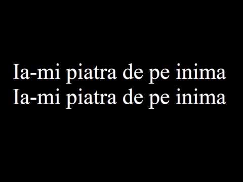 Piatra de pe inima  Francisca feat Uddi   Lyrics