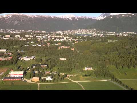 SAS/Jettime ATR 72-600 landing in Tromsø (TOS/ENTC)