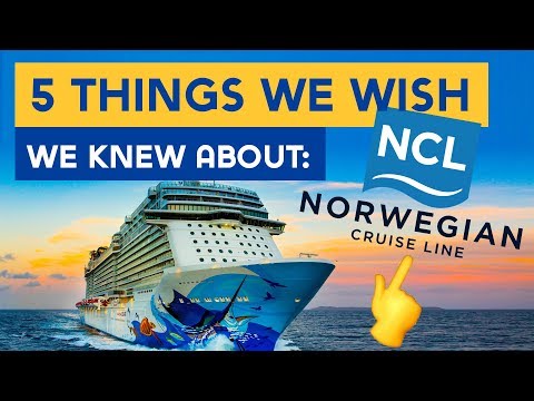 5 things we wish we knew before sailing with Norwegian Cruise Line