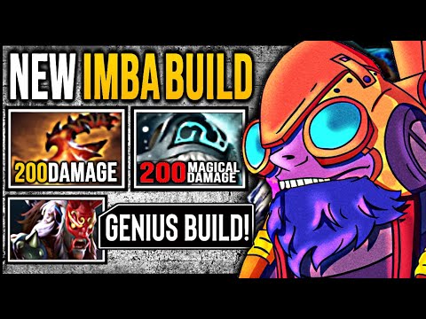 You Should try this Broken Build to Tinker Overwhelming blink+Shivas Guard! Tinker Gameplay.