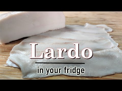 Making Lardo at home