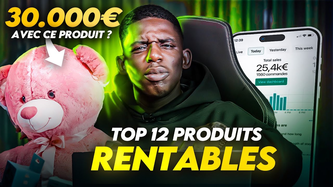 ⭐️TOP 12 PRODUITS GAGNANTS À LANCER EN AVRIL 2023 | SHOPIFY DROPSHIPPING