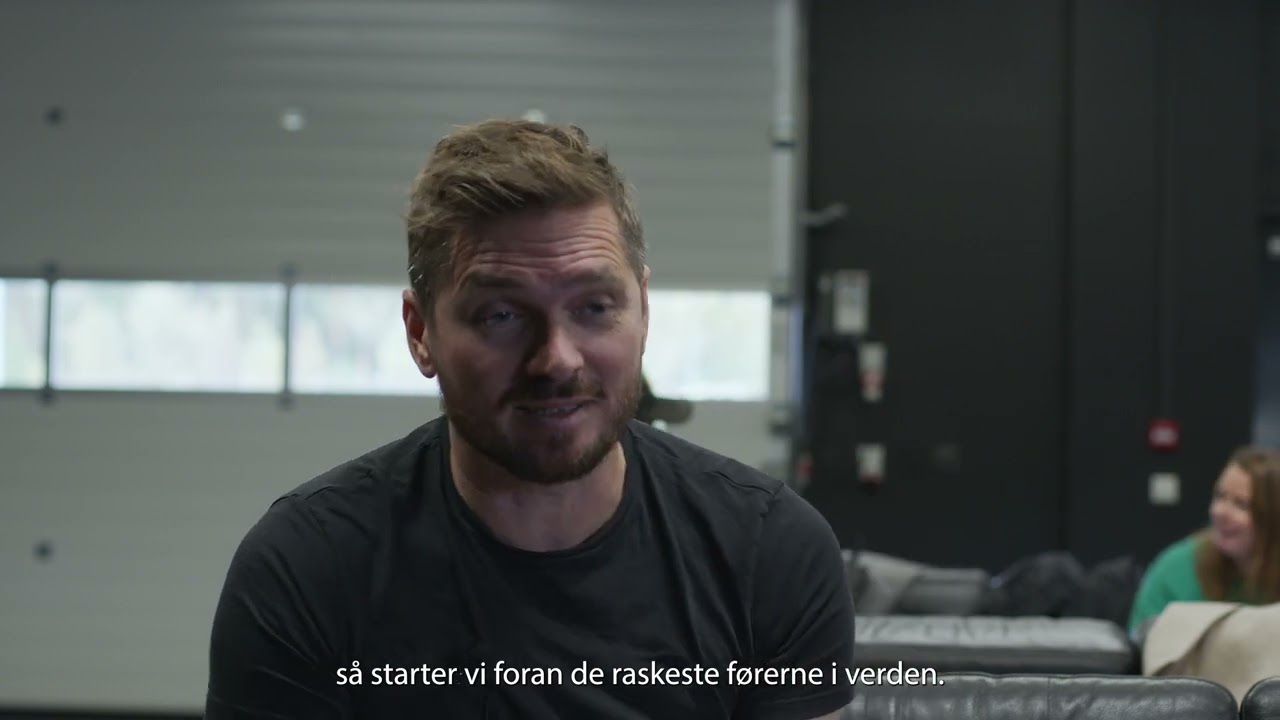 Reklame for Elvebakken videregående i SIM-racing for Mental Helse Ungdom 2024