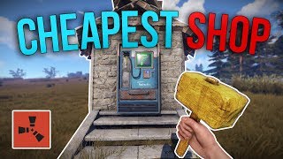 THE CHEAPEST SHOP ON THE SERVER! | Rust Solo Survival S4 | #3