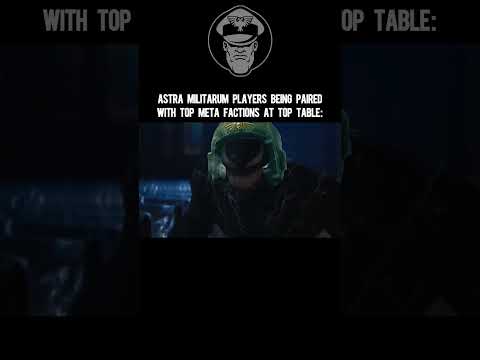Astra Militarum Players being Paired in a Top META Faction at the Top Table