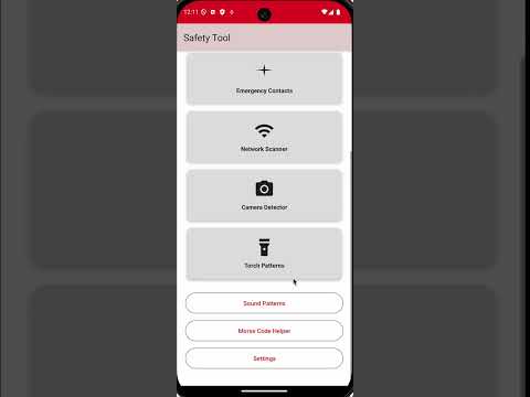 Safety tools : SOS tools