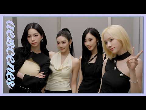 [ae:scenes] 스타~를 따라와~🌟 | 에스파 KB 국민은행 비하인드 (aespa KB Kookmin Bank behind)