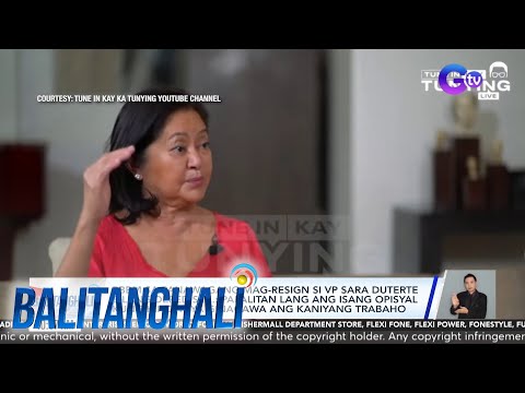 Sagot ni PBBM sa panawagang mag-resign si VP Sara Duterte bilang DepEd Sec. BT
