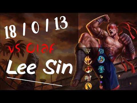 Lee Sin Jungle vs Olaf - Challenger Replay KR