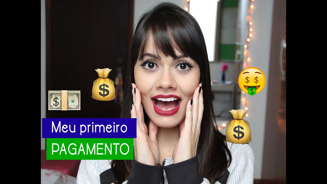 Meu primeiro pagamento do YouTube! Como ganhar dinheiro no YouTube. Por Laura Pfister
