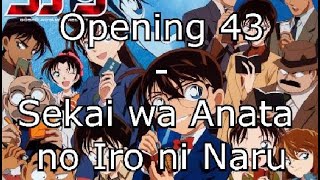 AO - DC Opening 43 - Sekai wa Anata no Iro ni Naru