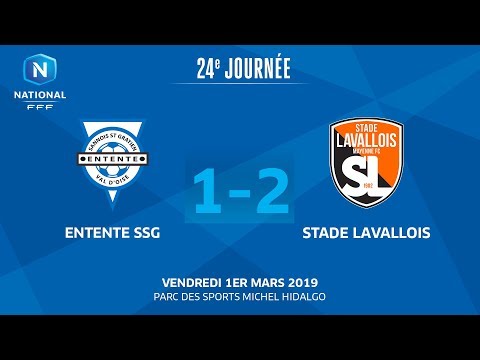 J24 : Entente SSG - Stade Lavallois (1-2), le résumé I National FFF 2018-2019