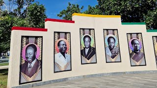 THE NEW KWAME NKRUMAH MEMORIAL PARK AT NIGHT