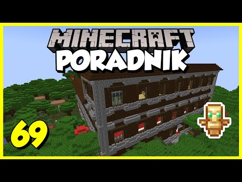 Minecraft Poradnik #069 - leśna posiadłość i totem nieśmiertelności | Minecraft 1.17 Survival