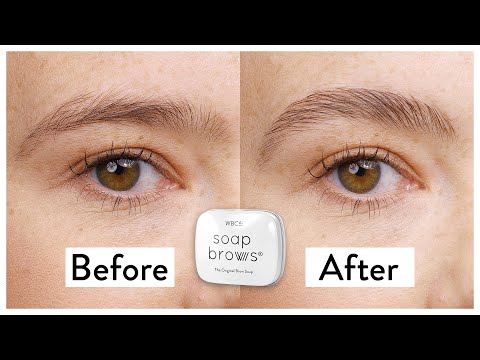 FLUFFY BROWS For Beginners | Soap Brows Tutorial