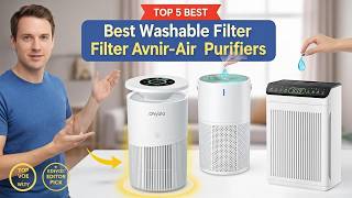 ✅ Top 5: Best HEPA Air Purifiers for Large Rooms [Pet Hair & Allergies] { Reviews } #airpurifier