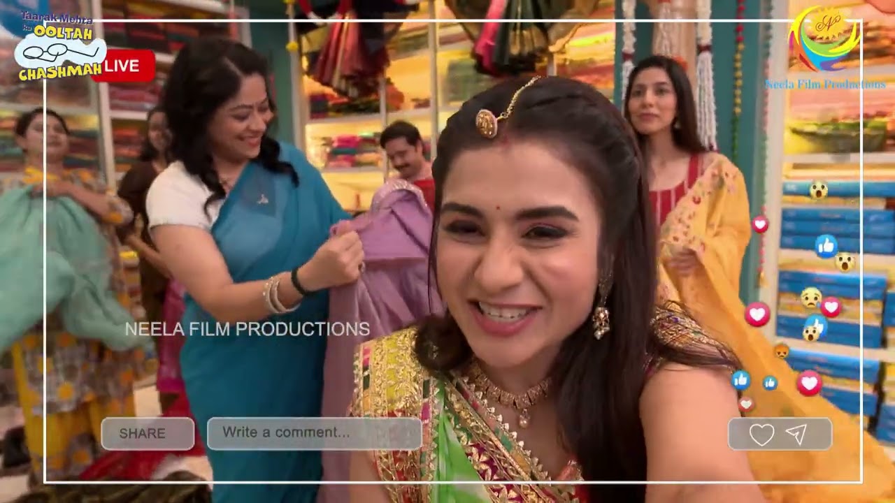 Rupa Ratan Saree Centre mein aapka Swagat hai! | Taarak Mehta Ka Ooltah Chashmah