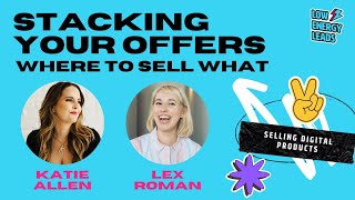 Stacking your offers: where to sell what