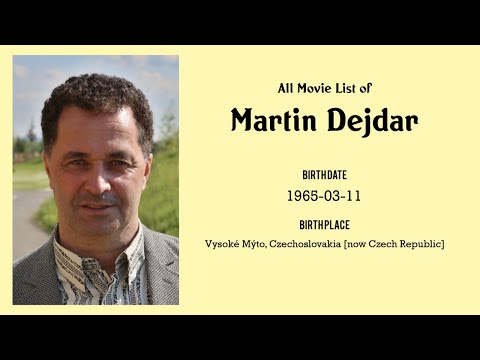 Martin Dejdar Movies list Martin Dejdar| Filmography of Martin Dejdar