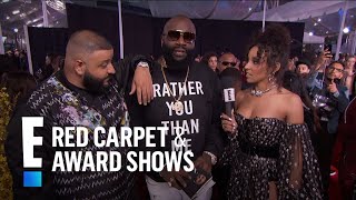 DJ Khaled & Rick Ross Proudly Show Off "The Keys" | E! Live from the Red Carpet