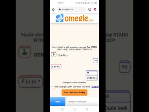 I tried omegle for first time and crazy happened 😂😂😂. #short #omegleapp