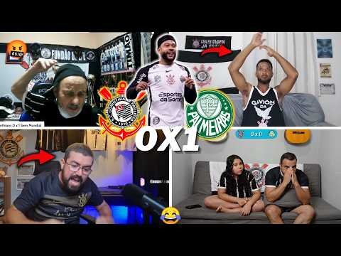 REAÇÕES DOS CORINTHIANOS REVOLTADOS | CORINTHIANS 0 X 1 PALMEIRAS | PAULISTÃO 2026- VAMOS RIR KKK