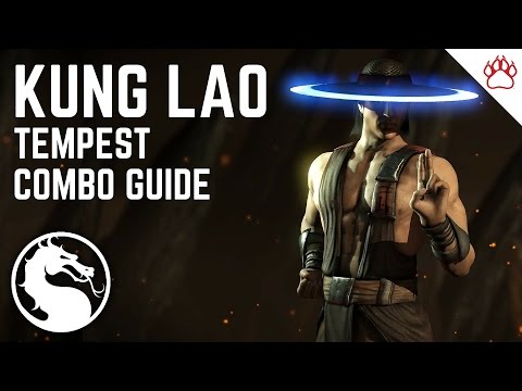 Mortal Kombat X: Kung Lao (Tempest) Complete Combo Guide 15%-52%