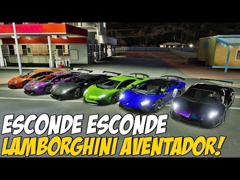 Esconde Esconde De Lamborghini Aventador & De Novo o Maicosoft Foi Café Com Leite! Forza Horizon 3