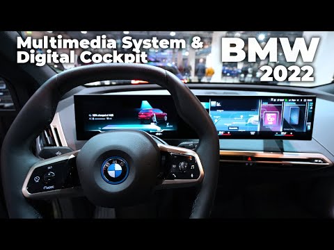 New BMW Multimedia System & Digital Cockpit 2022 (BMW i4, iX)