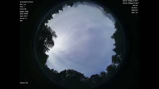 2025-09-30 All sky camera capture from Poiana Rusca Mountains, Romania