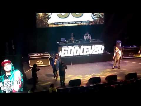 AKAPELLAH VS ACZINO/(4TOS) GOD LEVEL FEST 2016