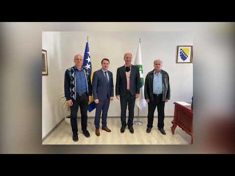 GRADONAČELNIK MIRZA GANIĆ UPRILIČIO RADNI SASTANAK SA NOVIM RUKOVODSTVOM GRADSKOG NOGOMETNOG SAVEZA