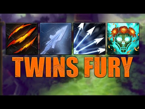 Twins Fury FURY SWIPES + DOUBLE TROUBLE | Ability Draft
