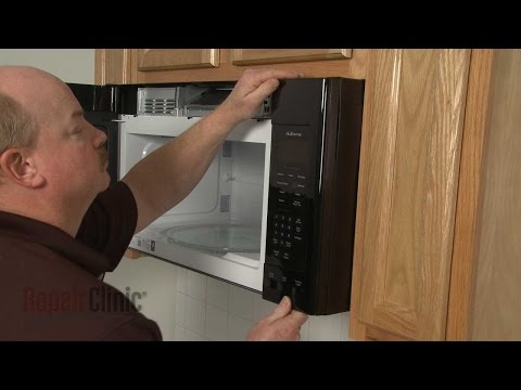 GE Microwave Control Panel Replacement, Repair #WB56X20761