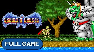 Ghouls 'n Ghosts GENESIS MEGA DRIVE FULL GAME Longplay Gameplay Walkthrough Playthrough VGL