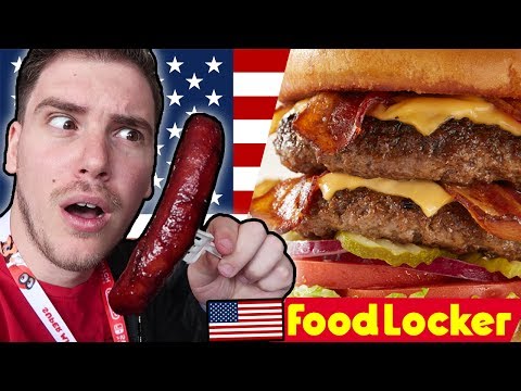 I TRY TO EAT AMERICAN FOOD