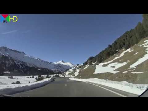 Passfahrt über den Lukmanierpass von Olivone TI nach Disentis GR [HD]
