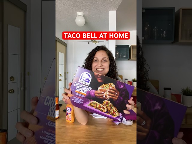 Vídeo relacionado con Taco Bell Crunchwrap Supreme Cravings Kit, caja de 22 onzas