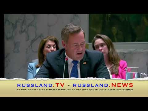 Die USA richten eine scharfe Warnung an den Iran wegen der Straße von Hormus