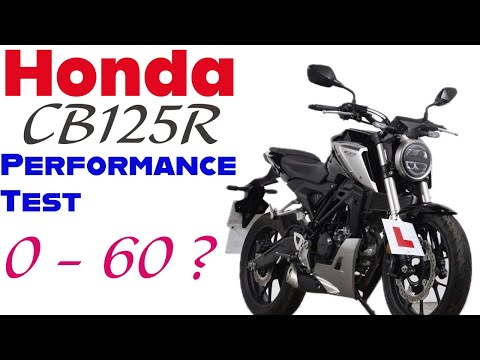 Honda CB125R Leistungstest!
