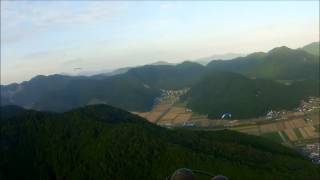 preview picture of video 'Paraglider Flight in Aogaki Tanba'