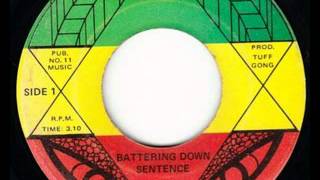 BUNNY WAILER &quot;BATTERING DOWN SENTENCE&quot;/&quot;VERSION&quot; (SOLOMONIC)