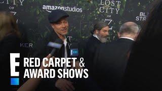 Brad Pitt Looks Good at "The Lost City of Z" Premiere | E! Live from the Red Carpet
