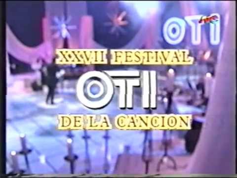 Alicia Vignola - Sin amor (Vivo) | Certamen clasificatorio OTI 1998