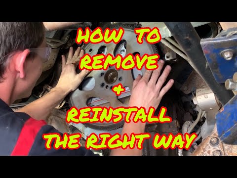 How to Remove & reinstall rear main seal & rear cover gasket.