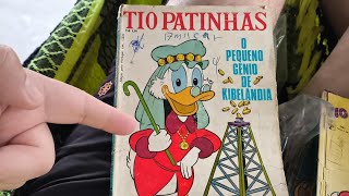 Revendo edições antigas do Tio Patinhas anos 70 e 80