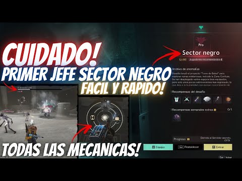 YA SALIO!! SECTOR NEGRO PRIMER JEFE EL ABRASADOR! Nuevas Mecanicas | ONCE HUMAN en Español