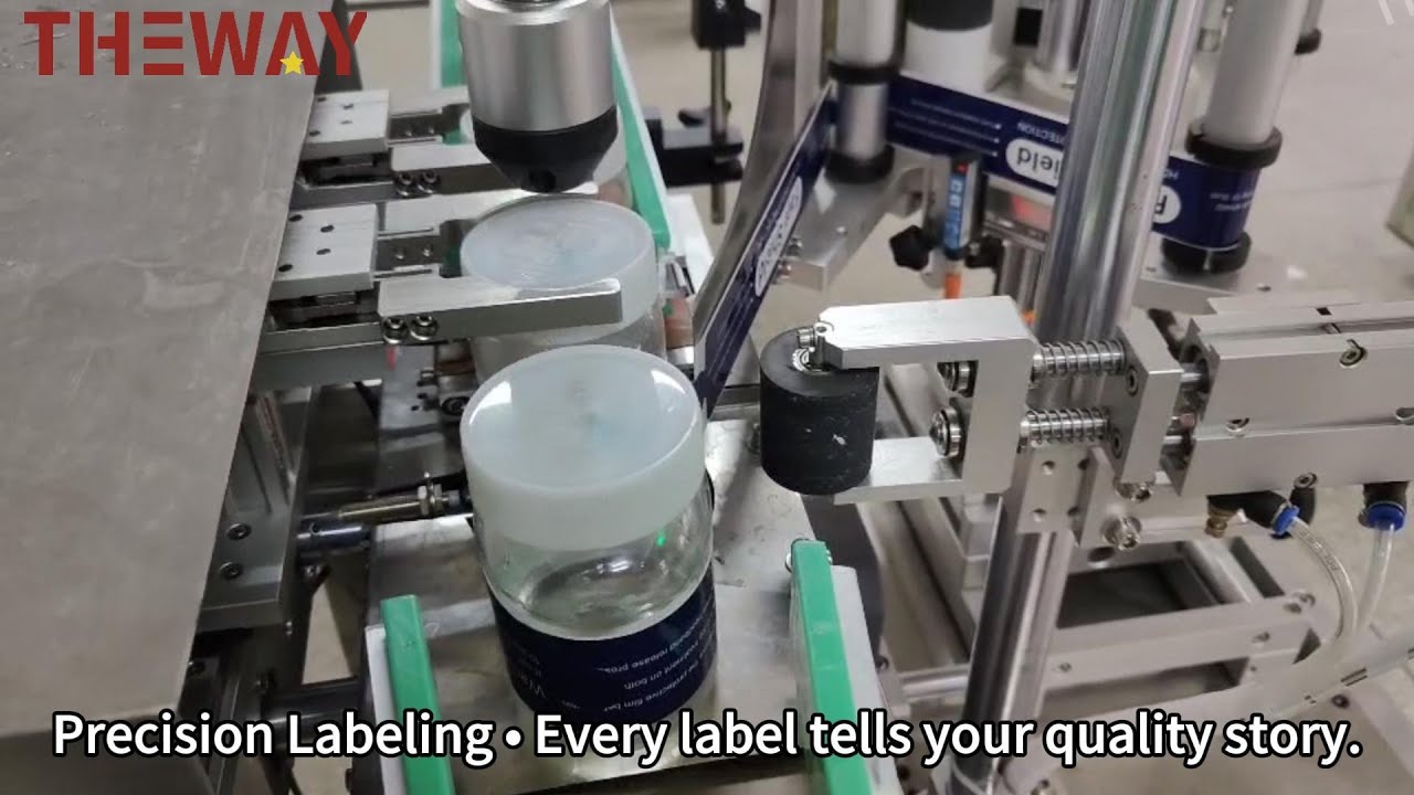 Curved Squat Bottle Circular Labeling Machine: Precision in Every Label, Intelligence in Production